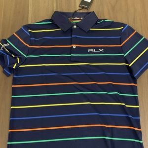 RLX Ralph Lauren multi striped polo